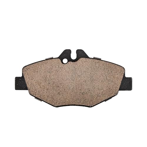 Image of Detroit Axle - Front Brake Pads for 2003-2009 Mercedes-Benz E320, 2006-2009 E350, Ceramic Brake Pads w /Hardware 2007 2008 Replacement