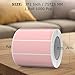 FINDAT 1000 PCS Pink Rectangle Stickers 3x1 Inch Vinyl Labels Roll Waterproof Self-Adhesive Square Moving Sticker for Boxes File Folder Inventory