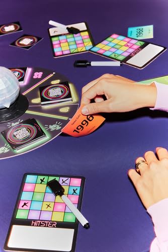 Hitster Bingo – Jeu de société – Quiz Musical en Famille et Entre Amis – Redécouvrez 100 Ans de Hits musicaux incontournables - Jeux de soirée - Jeux d’Ambiance Adultes - 2 à 10 Joueurs – Dès 16 Ans