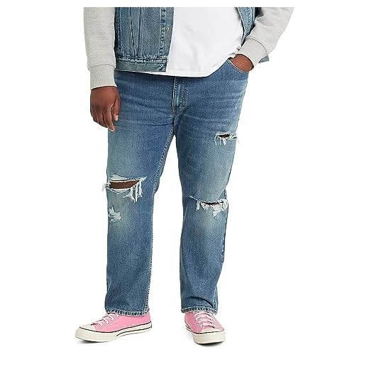 Levi's Calça jeans masculina 511 Slim Fit (também disponível em tamanhos grandes e altos), (Novo) Got a Fade, 38W x 38L Big Tall