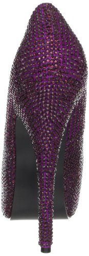 Pleaser Women's Teeze 06R Ppsa Rs Platform Pump,Polyurethane/Satin Rose,8 M Us #TOP2