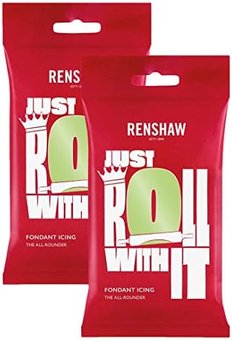 Renshaw Baby Pink Ready to Roll Icing 500g (Multipack 2X 250g)