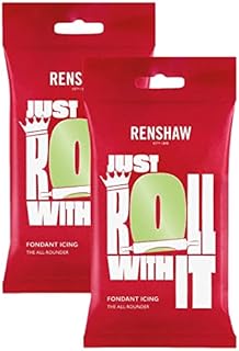 Renshaw Baby Pink Ready to Roll Icing 500g (Multipack 2X 250g)
