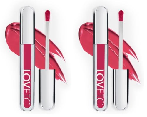 Image of LOVETC Zero Gravity Lip Creme, One Swipe Full Coverage, Wing Woman 3.5g (Pack of 2)