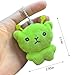 Dhdfisd Cute Alien Cat Plush Keychain Soft Kawaii Mini Meme Backpack Charm Lovely Cartoon Bag Handbag Charm(Alien Cat A)