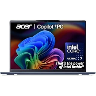 acer Swift AI SF14-51 Laptop - Intel Core Ultra 7 256V, 16GB, 1TB SSD, Integrated Graphics, 14" 2.8K OLED Adobe & DCI-P3 100%, Windows 11, Blue