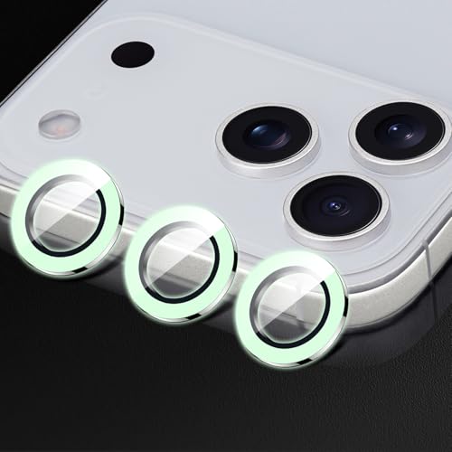 Protection objectif iPhone Pro verre trempé blanc film photo anti-choc