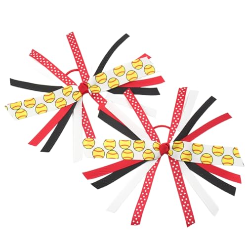 Elastic Sport Headband with Soccer Volleyball Print Unique Handmade Hair Tie Girls' Football Hair Accessory