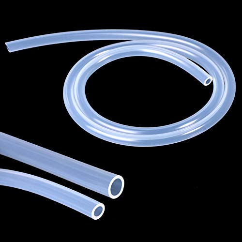 High Temp Silicone Tubing Hose - Food Grade Silicone tube, Flexible Pure Silicon Tubing For Home Brewing Pump Transfer and Winemarking (3/8" ID x 1/2" OD, 3 Feet)