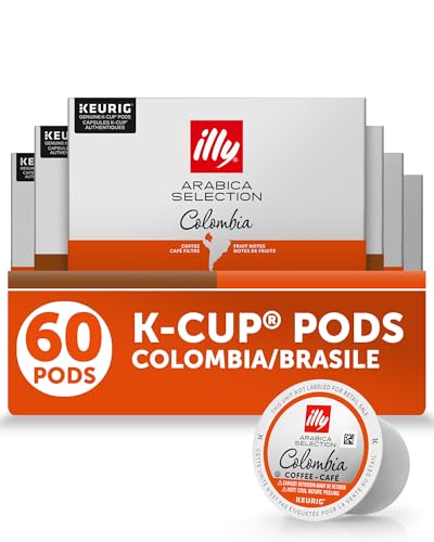 Image of illy Coffee K-Cup Pods Variety Pack, 10 Count, 6 Pack