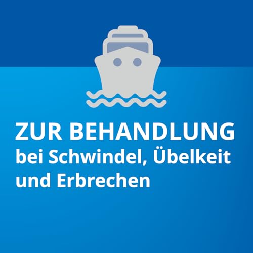 Reisetabletten STADA 50 mg, zur Vorbeugung und Behandlung von Reisekrankheit, Schwindel, Übelkeit und Erbrechen, 10 Stk