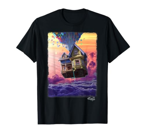 T-shirt Là-haut maison ballons raviver la magie de l'enfance au quotidien