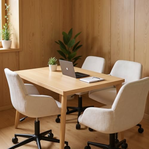 Chaise de réunion structure robuste haut de gamme beige