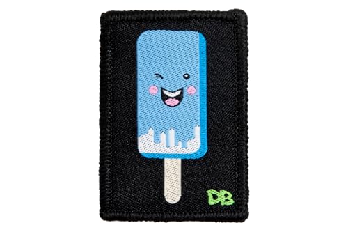 DIME BAGS Interchangeable Patches | Hook and Loop Patches for Backpacks, Caps, Jackets, and Dime Bags Customization (Popsicle)