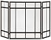 Pleasant Hearth Mission Style 3-Panel Fireplace Screen