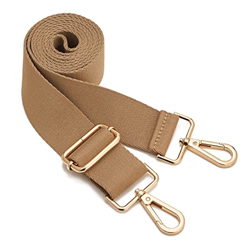 Image of ZOOEASS Wide Shoulder Strap (Solid),Adjustable Replacement Belt Crossbody Canvas Bag Handbag