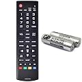 AKB73715608 Replacement TV Remote for LG 39LN5300 32LN530B 42LN5300 42LN5400 50LN5400 47LN5400 55LN5400 50LN5200 32LN5300 50LN5100 47LN5200 55LN5200 50PN4500 50PN6500 with GP Alkaline 2 pcs Batteries