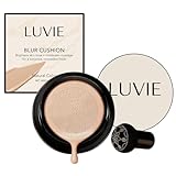 Foundation Cushion, 2026 New Mushroom Head Air Cushion Cc Cream, Moisturizing Concealer Brighten Long-Lasting, Natural Bb Cream for All Skin Types (Natural color)