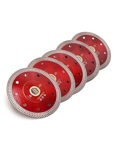 Image of Casaverde 5Pcs /Lot 4.5 inch Super Thin Diamond Porcelain Saw Blade