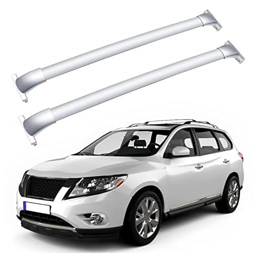 How much luggage spce in nissan pathfinder 7 passenger Aluminum Roof Rack Cross Bars for Nissan