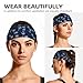 Palm Tree Summer Tropical Navy Blue Women Fashion Sweat Bands - Sweatbands for Men - Sports Headbands for Women Workout - Athletic Headbands for Mens Boy Girts Bandana
