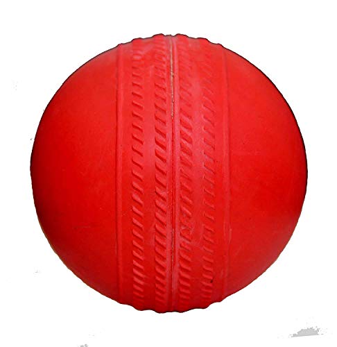 Image of Multi Color Rubber Stumper Cricket Ball Durable Standard Size, Lightweight, Practice & Training, High Grip, Bounce, Outdoor & Indoor Use, for Gully Cricket, Adults & Kids