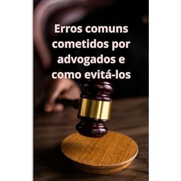 Capa do livro Erros comuns cometidos por advogados e como evitá-los