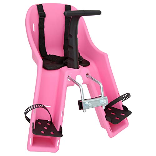 Cadeirinha Dianteira Baby Bike Kalf Rosa