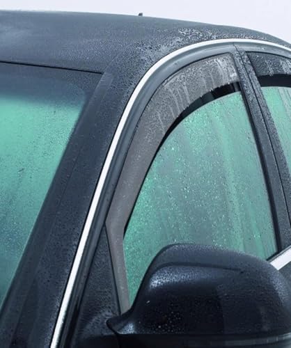 Déflecteurs de vent avant ClimAir CLI003P0287 gris fumé pour vitre de voiture