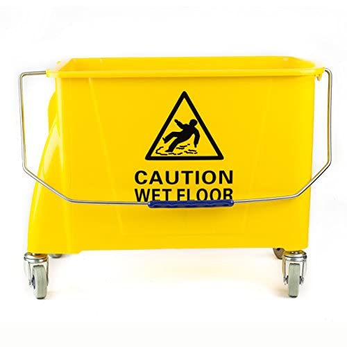 Rk Safety Rkmb Commercial Mop Bucket Combo-24Qt -Yellow #TOP4