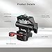 SMALLRIG Field Monitor Mount with NATO Clamp, Camera Monitor Holder for 5” and 7” Monitor, Swivel and Tilt Adjustable - 2906B