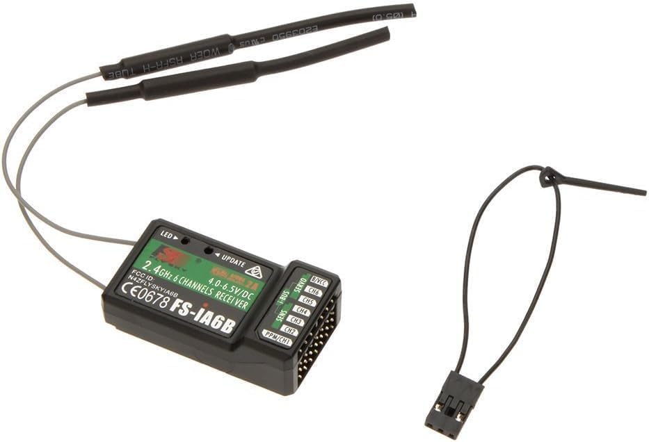 Flysky 2.4G 6 Channel FS-iA6B RC Recceiver PPM Output with iBus Port for FS i4x i6 RC Transmitter
