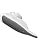 BlueParrott Point™ White Wireless Bluetooth Mono Headset White