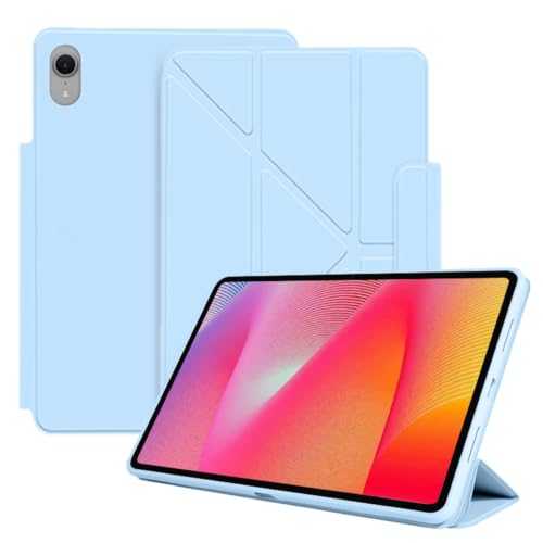 HUKWIMO For iPad mini 8 �P�[�X 8.7�C���` ���C�z�� �^�u���b�g�J�o�[ �ی�P�[�X [�u���[] | 3+Y�܂肽���ݎ��}�O�l�b�g�^�u���b�g�V�F�� �X�^���h�@�\�t�� ���^ ����PU �X�N���b�`�΍� �ω��� �ϋv��