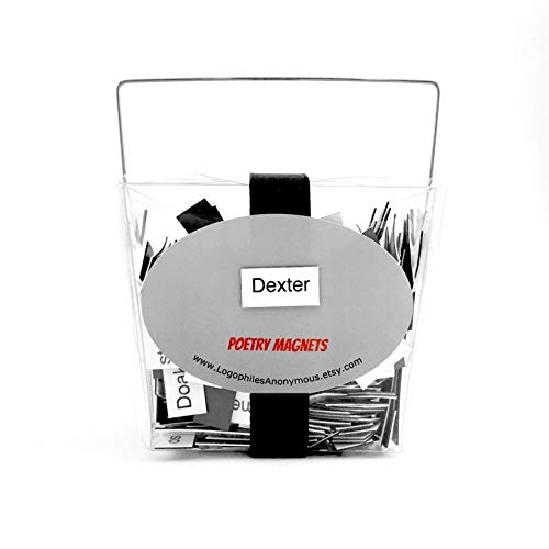 Dexter Magnetic Poetry/Refrigerator Magnets/Dexter Quotes/Debra Morgan/Serial Killer/Blood Splatter/Dexter Gift/Dark Passenger