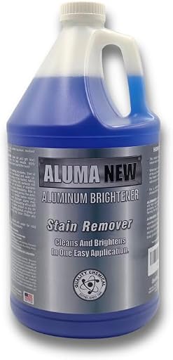 Aluminum Brightener/Stain Remover/Cleaner & Restorer/Made in USA/Quality Chemical / 1 Gallon (128 FL Oz)