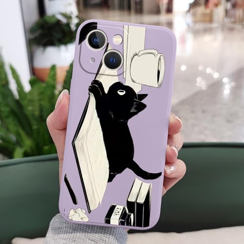 Coque iPhone 13 Mini résout les risques de chute avec élégance violette - 3