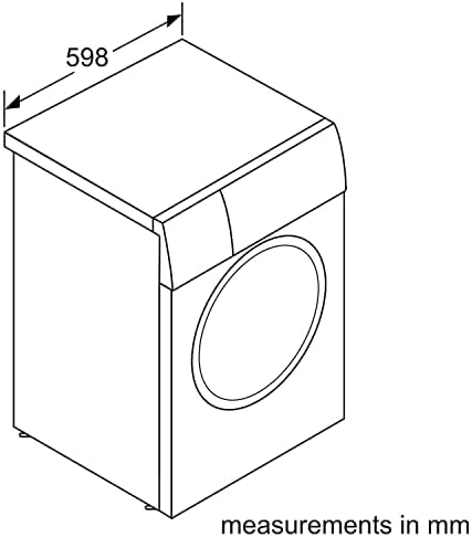 Serie 4 7kg 1400 Freestanding Washing Machine - White