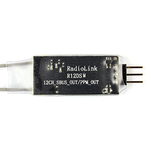 Radiolink R12Dsm Micro Mini Receiver 2.4G 12Ch Sbus And Ppm Signal Support Dsss And Fhss Spread Spectrum For At9 At9S At10 At10 Ii Transmitter #TOP2