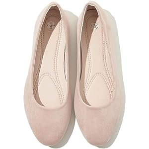 Shupua Flats for Women Round Toe Flat Shoes Dressy Black Ballet Flats Comfortable Womens Dress Shoes Ballerina Flats for Work