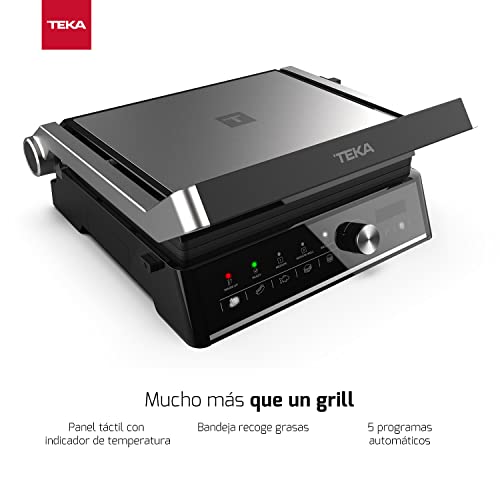 Plancha Grill Teka EliteGrill - Grill Eléctrico Multifunción