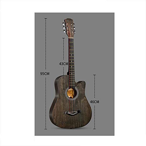 Guitare Acoustique 38″ Guitare Classique avec Sac de Performance Ficelle en Acier Sangle Débutants Adultes Guitare Musique Populaire en Jouant, 9 Couleurs Gdming (Color : B) - Les Beatles, Paul McCartney, John Lennon, RIngo Starr, George Harrison Guitare Acoustique 38" Guitare Classique avec Sac de Performance Ficelle en Acier Sangle Débutants Adultes Guitare Musique Populaire en Jouant, 9 Couleurs Gdming (Color : B) – Image 5
