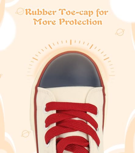 Image of Toddler Little Kid Cushioned Canvas Shoes Slip On Sneakers Soft and Durable