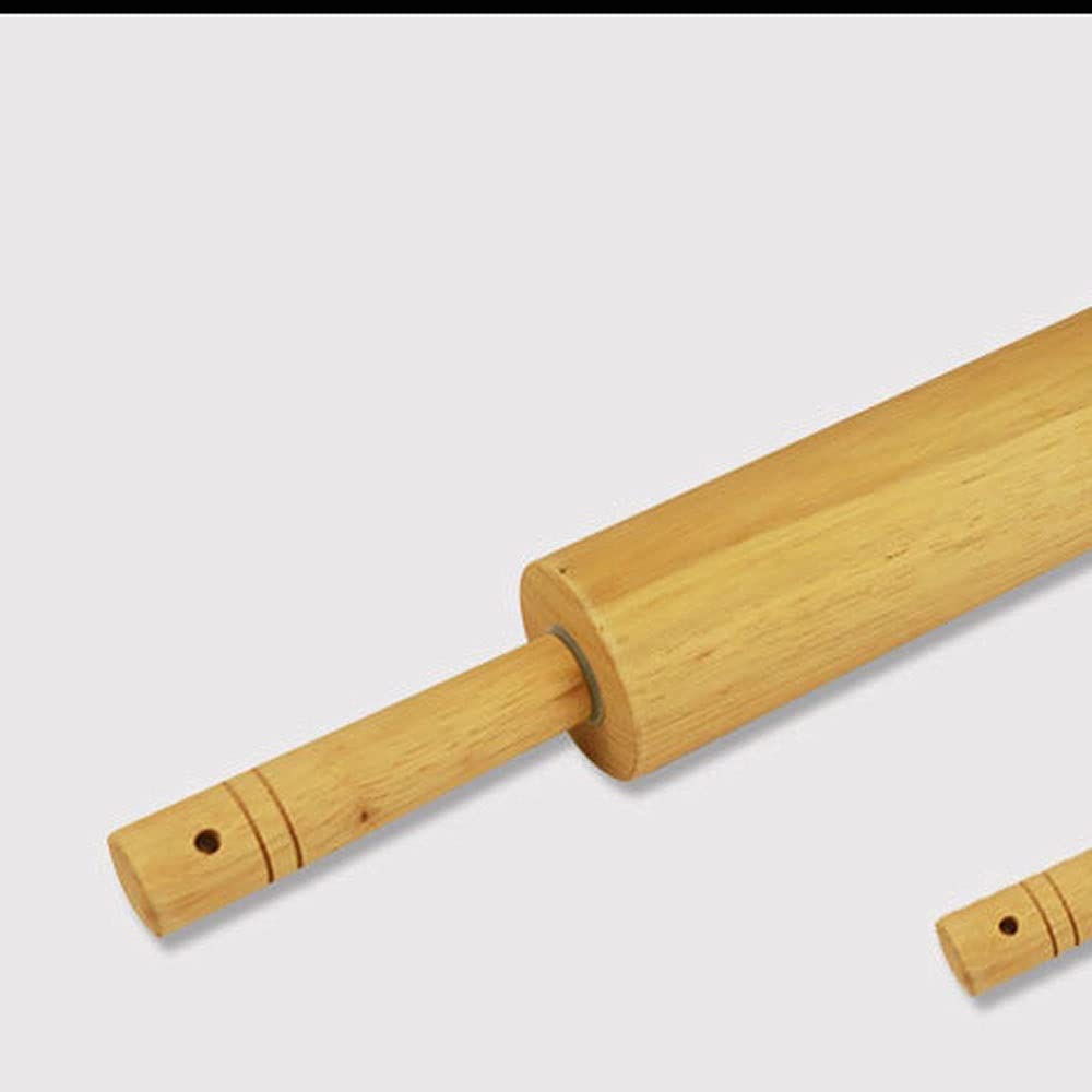 Rodillo de Madera para Hornear Pizza Masa Pastel Corteza Galleta Cocina panaderos utensilio de Cocina Herramientas para Hornear Regalo Enrollable