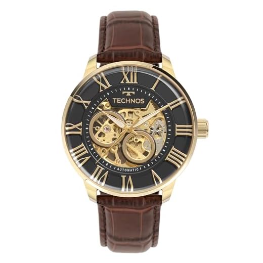 Relógio Technos Masculino Automatico Dourado - G3265AT/0M G3265AT/0M