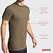 Soffe Mens 3 Pack - USA Poly/Cotton Military Tee, Tan, Medium