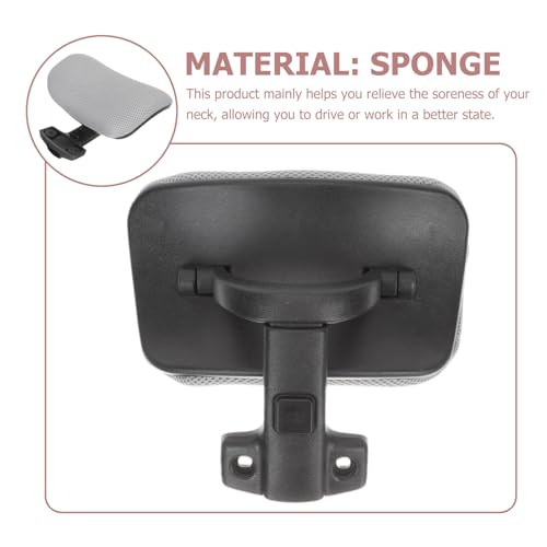 Appui-tête de chaise de bureau réglable ergonomique avec coussin de nuque