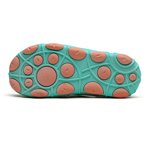 Nortiv 8 Toddler Sandals Girls Boys Kids Summer Closed Toe Sandals Water Hiking Lightweight Sport Outdoor Moon/Red Size 1 Little Kid Snas221K #TOP3
