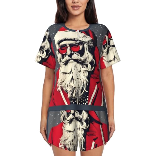 Pijama de Papá Noel para mujer un regalo original de ropa de descanso para verano