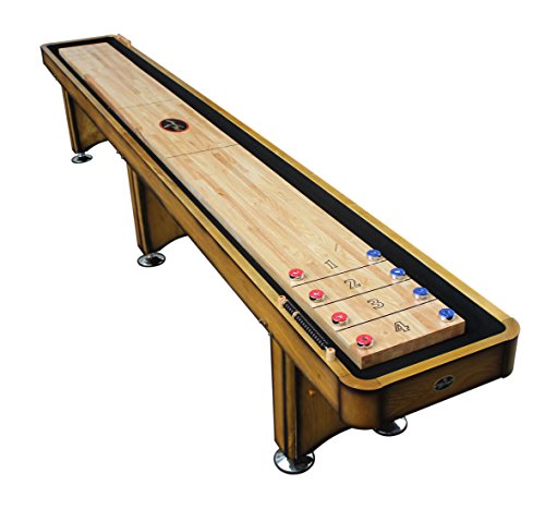 Playcraft Georgetown Honey 12 Foot Shuffleboard Table